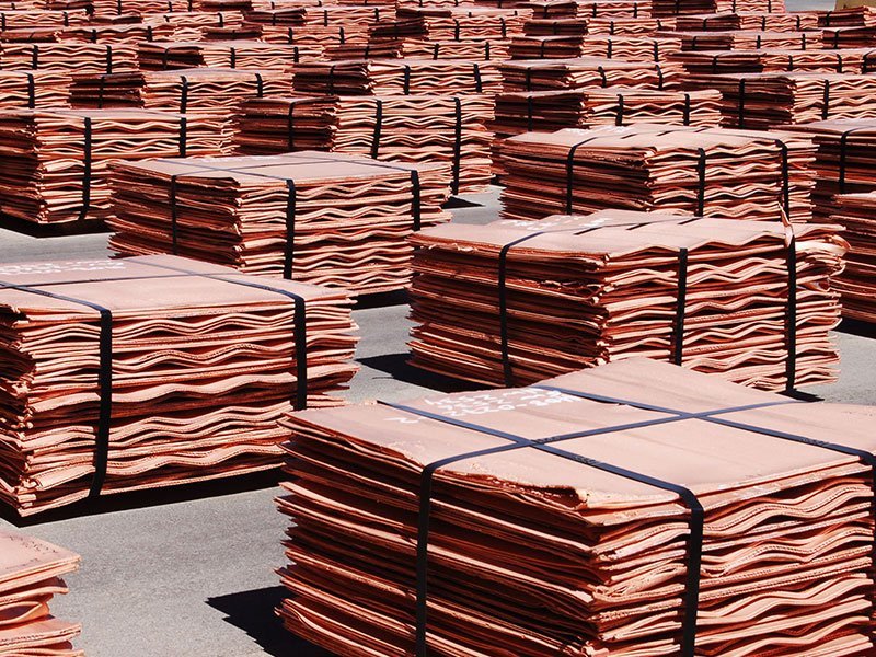 Copper commodity material